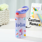 Custom Name Mermaid Stainless Steel Water Cup Children's Day Gift for Kids