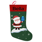 Personalised Christmas Stocking - Ballantines Font - Custom Name Stocking Christmas Gift For Family