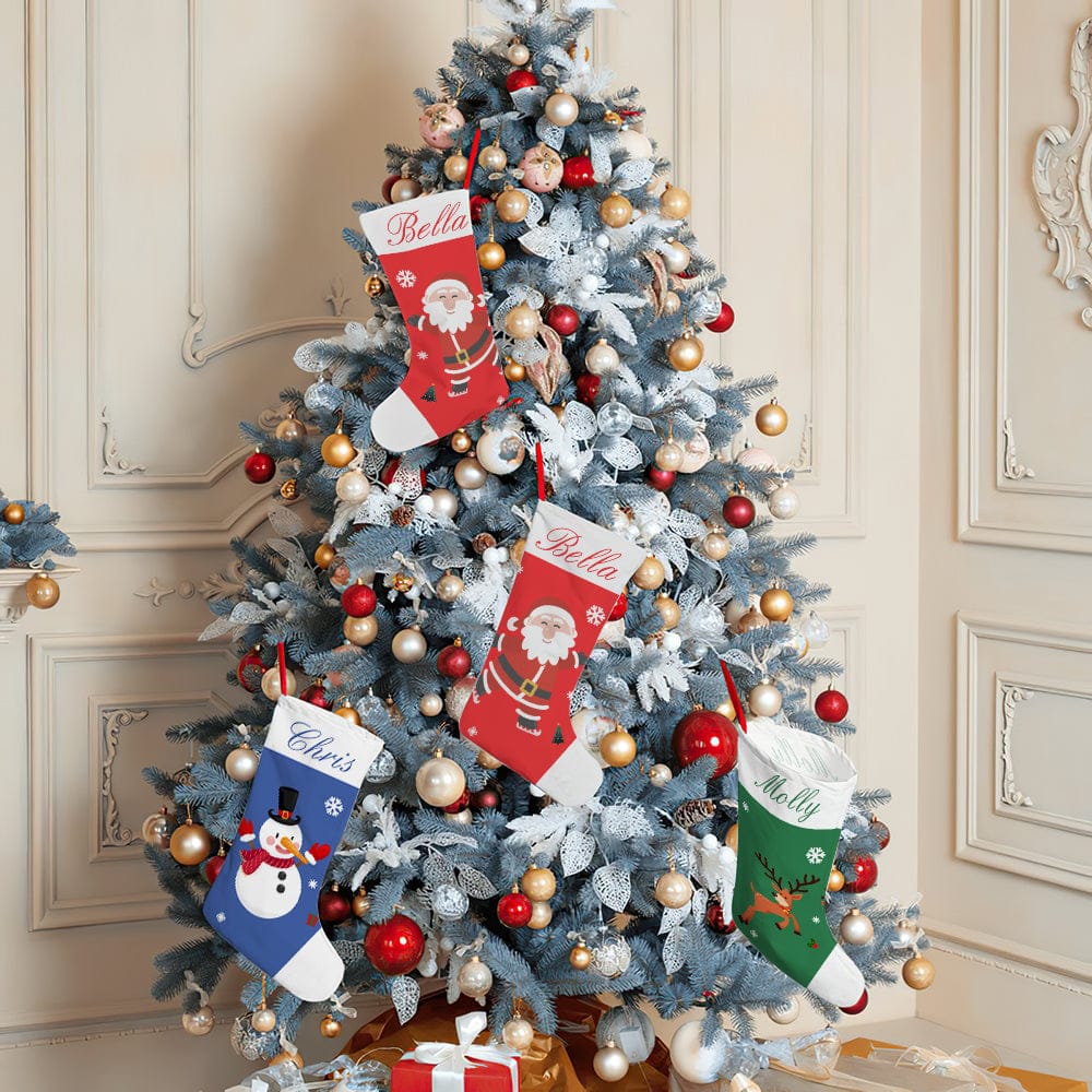 Personalized Christmas Stockings, Character Christmas Stocking, Custom Holiday Stockings, Christmas Stockings