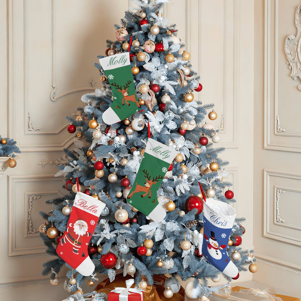 Personalized Christmas Stockings, Character Christmas Stocking, Custom Holiday Stockings, Christmas Stockings