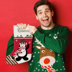 Personalized Name Christmas Stockings Custom Text Christmas Gifts