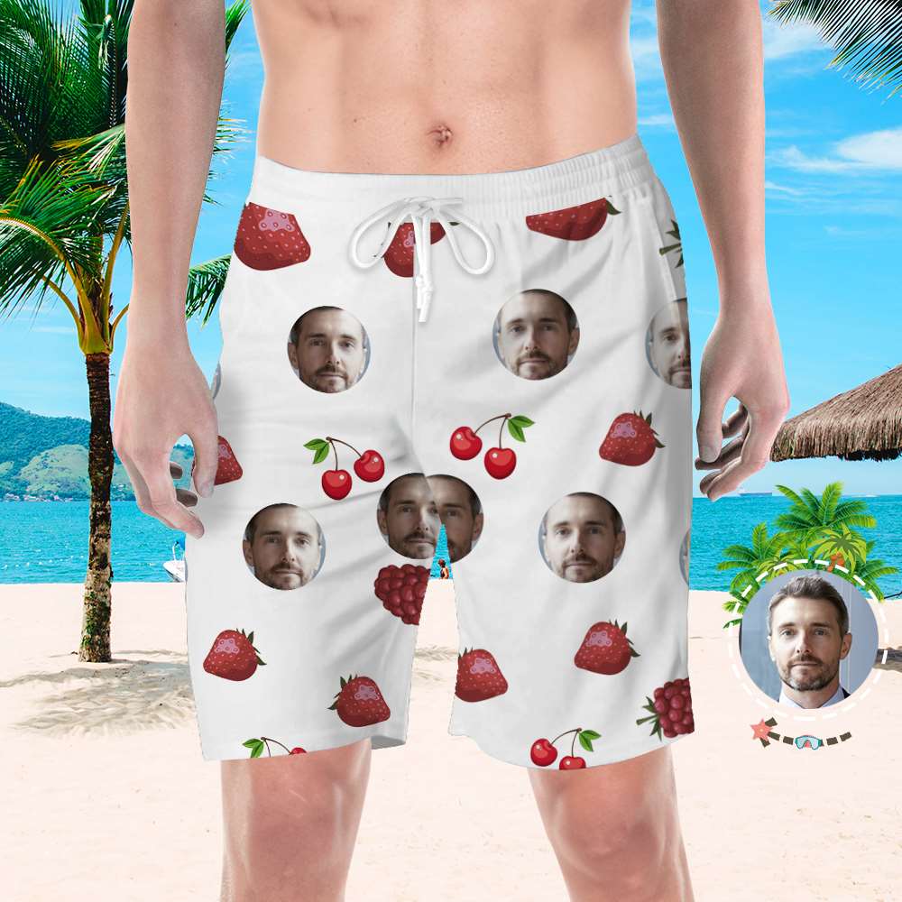 Personalized Beach Shorts Personalized Swim Cool Swimming Trunks Birthday Gifts for Him