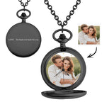 Personalized Engraved Photo Pocket Watch – A Timeless Gift for Every Occasion