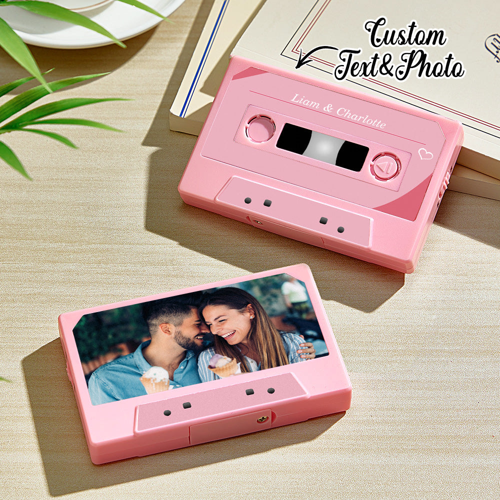 Personalized Vintage Recordable Cassette Phonograph Music Box Birthday Card Wish Christmas Gift Anniversary Birthday Gift For Bestie