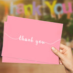 Simple Style Thank You Card Gifts for Weddings