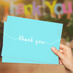 Simple Style Thank You Card Gifts for Weddings
