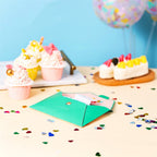 Personalise Surprise Confetti Card Birthday Exploding Box Card Custom Photo 3D Pop-Up Greeting Card