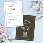 Custom Text Personalized Photo Wedding Invitation Card - Unique and Memorable