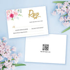 Custom Text Personalized Photo Wedding Invitation Card - Unique and Memorable