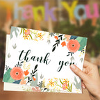 Cute Thank You Card Greeting Card For All Occasions Birthday Gifts Wedding Gifts