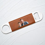 Custom Photo Bottle Opener – Groomsmen Gift, Best Man Keepsake, Personalized Wedding Favor