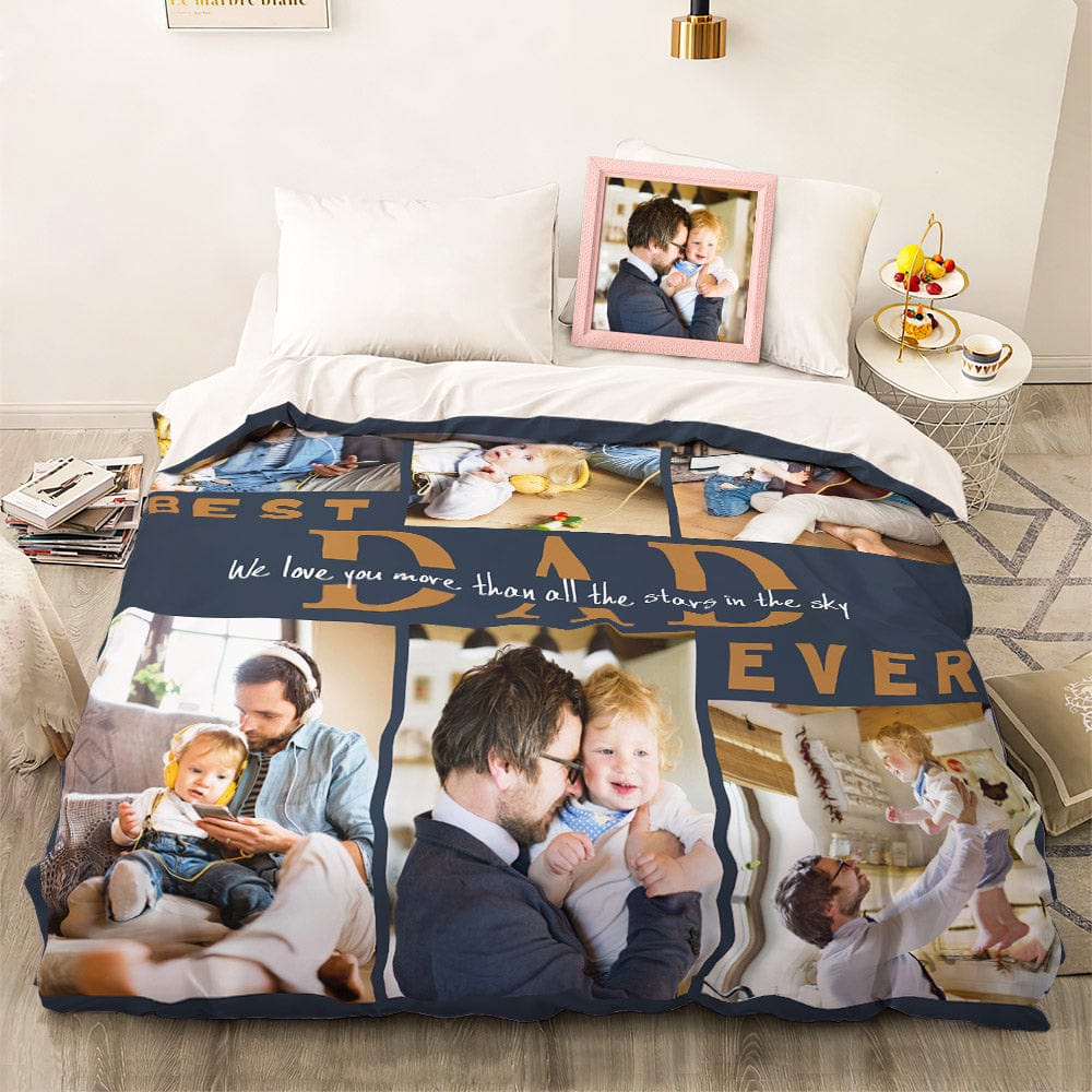 Custom Photo Collage Bedding Personalized Bedding Duvet Cover Double Bed Sheet Gifts