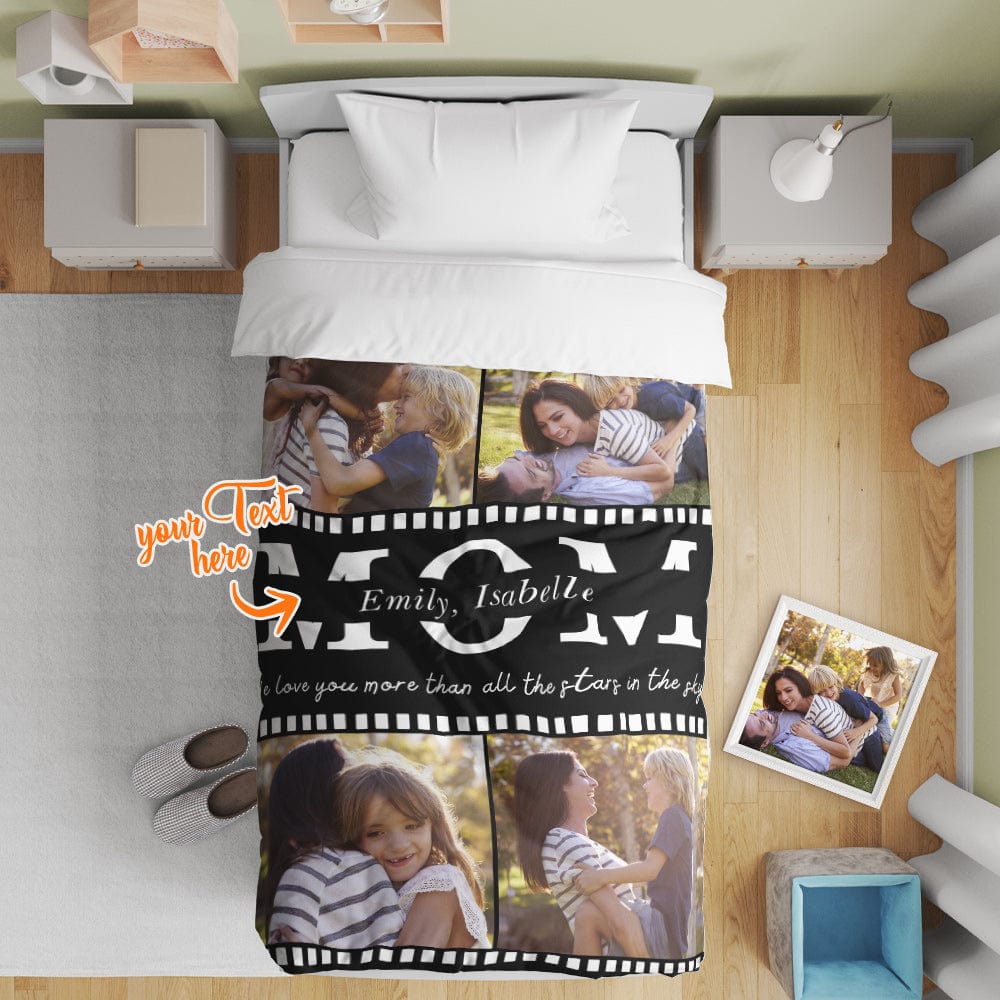Personalized Photo Collage Bedding Custom Bedding Duvet Cover Single Bed Sheet Gifts