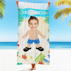 Engraved Photo Towel Gift for Girlfriend or Boyfriend Personalized Towel Personalized Gifts