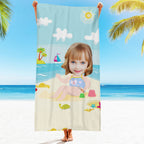 Engraved Photo Towel Gift for Girlfriend or Boyfriend Personalized Towel Personalized Gifts