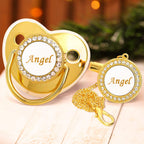 Custom Name Baby Pacifier Clip