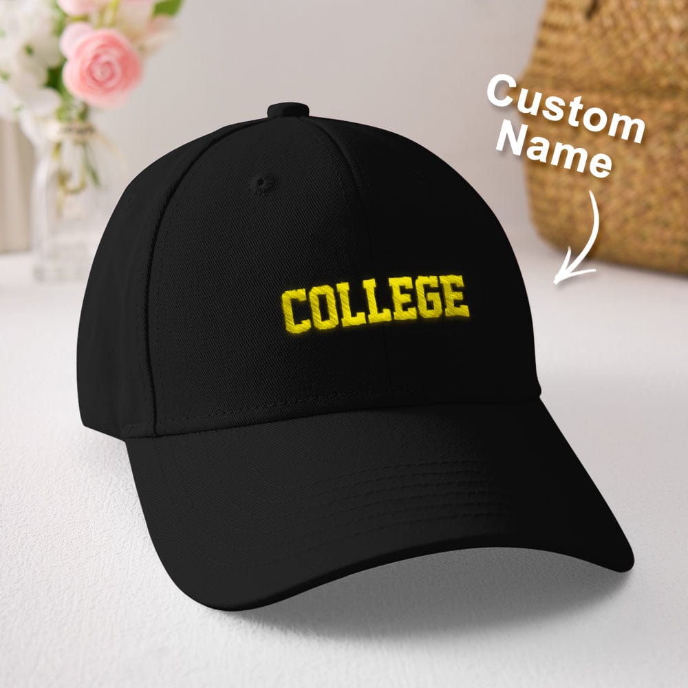 Personalized Team Caps Game Day Gift Idea for Teammates and Sports Fans Back to School Gift