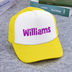 Custom Puff Print Trucker Hat Personalized Name Foam Trucker Caps for Adult Back to School Gift