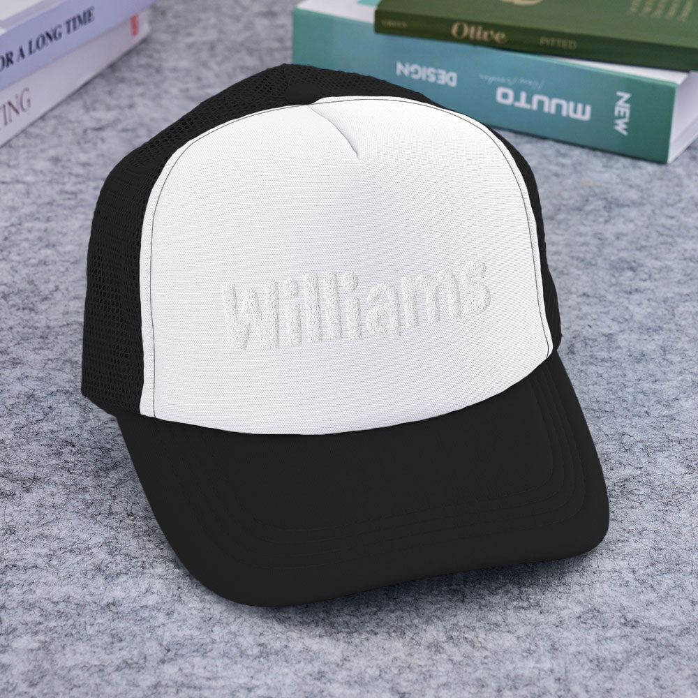Custom Puff Print Trucker Hat Personalized Name Foam Trucker Caps for Adult Back to School Gift