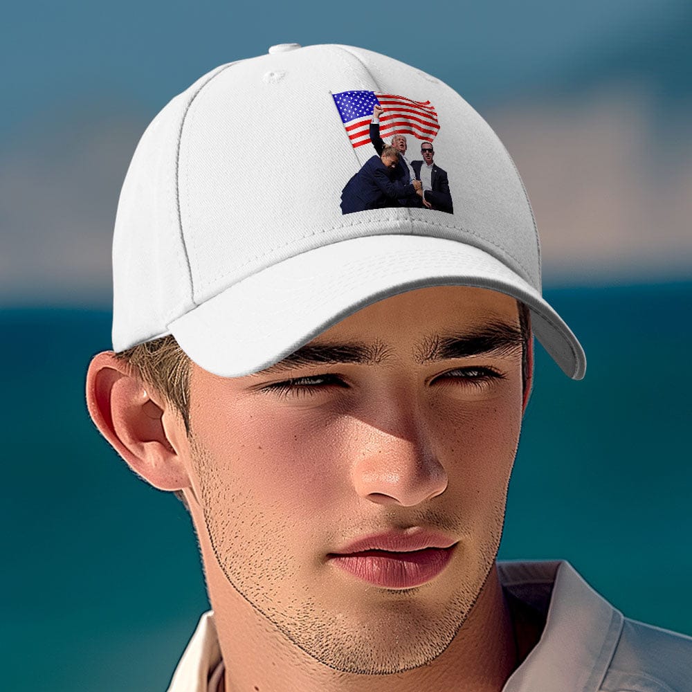 Fight! 2024 Assassination Hat Trump 2024 Shot Hat for Donald Trump Supporter