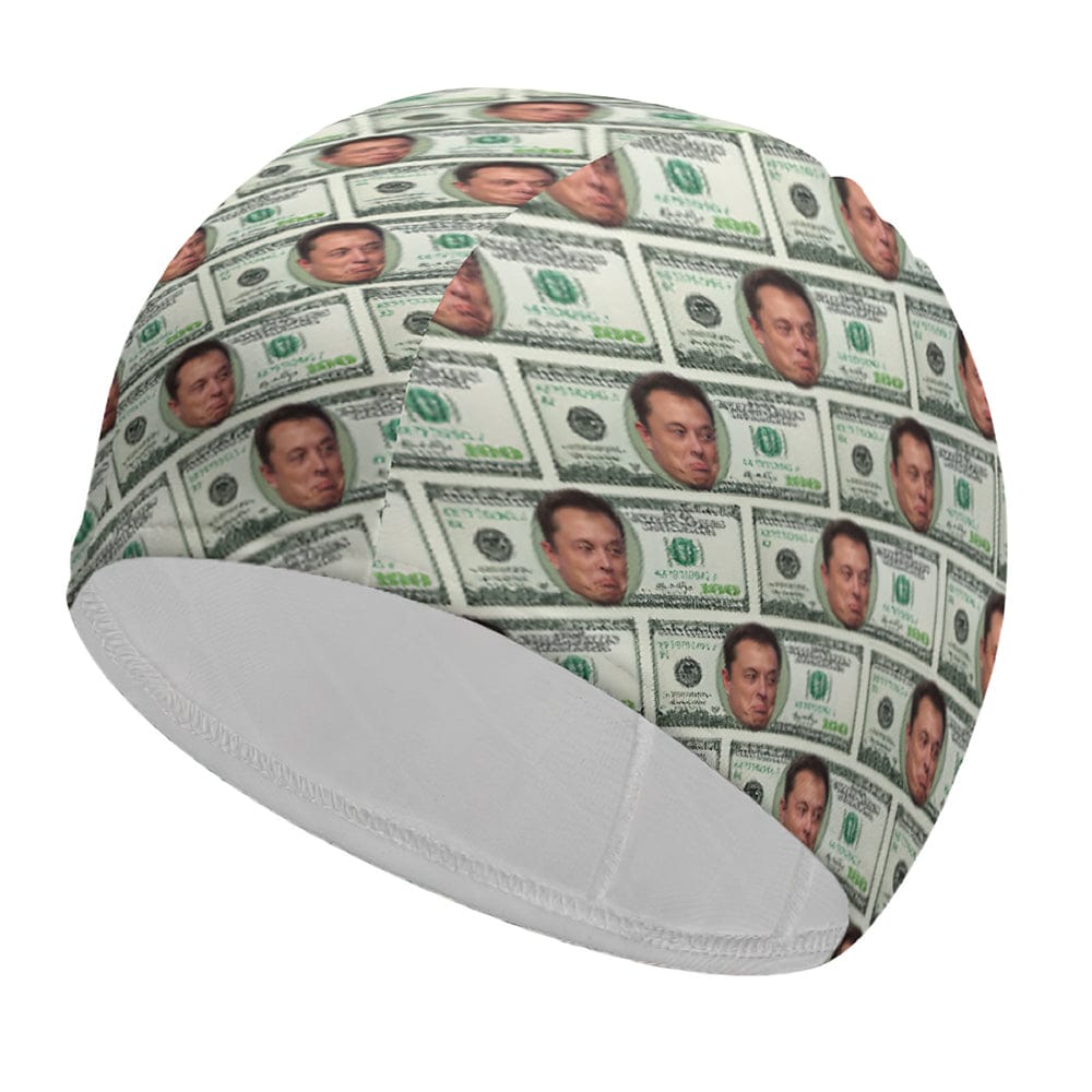 Custom Face Swimming Cap Personalized Money Swim Caps Swimming Hats for Men Women