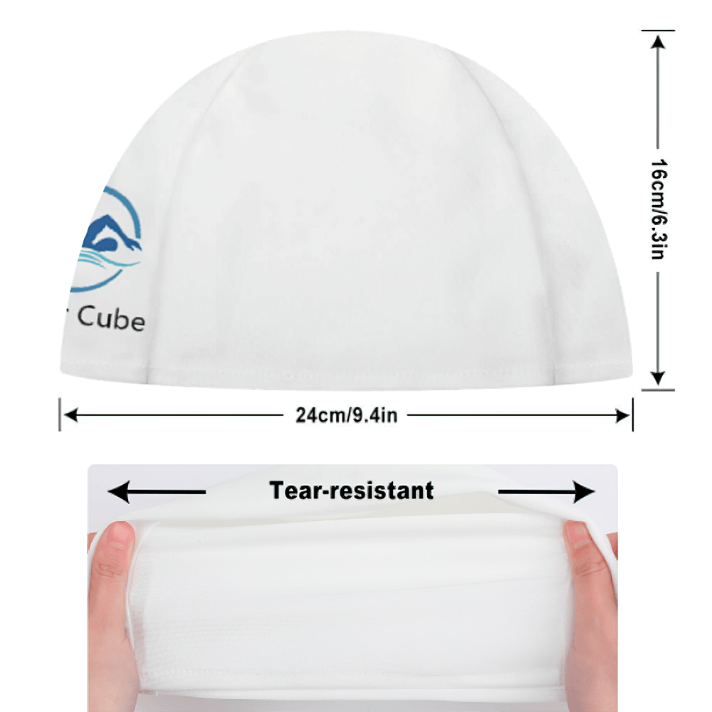 Custom Logo Swimming Cap Personalized Swim Caps Swimming Hats for Men Women