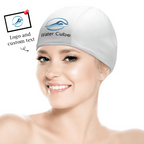 Custom Logo Swimming Cap Personalized Swim Caps Swimming Hats for Men Women