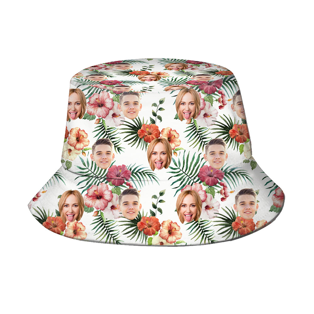 Custom Bucket Hat Unisex Outdoor Summer Cap Hiking Beach Sports Hats Gift for Lover Multiple Styles