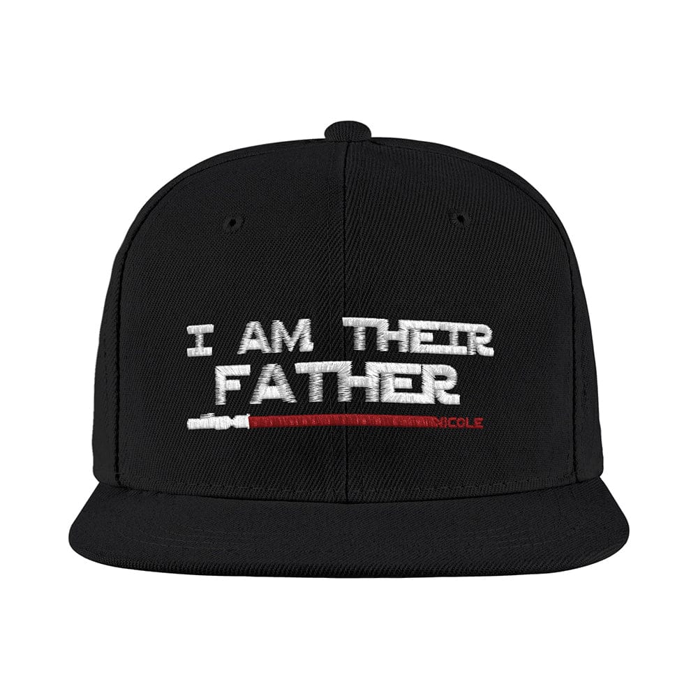 Personalized Light Saber I Am Their Father Baseball Cap Gifts for Father