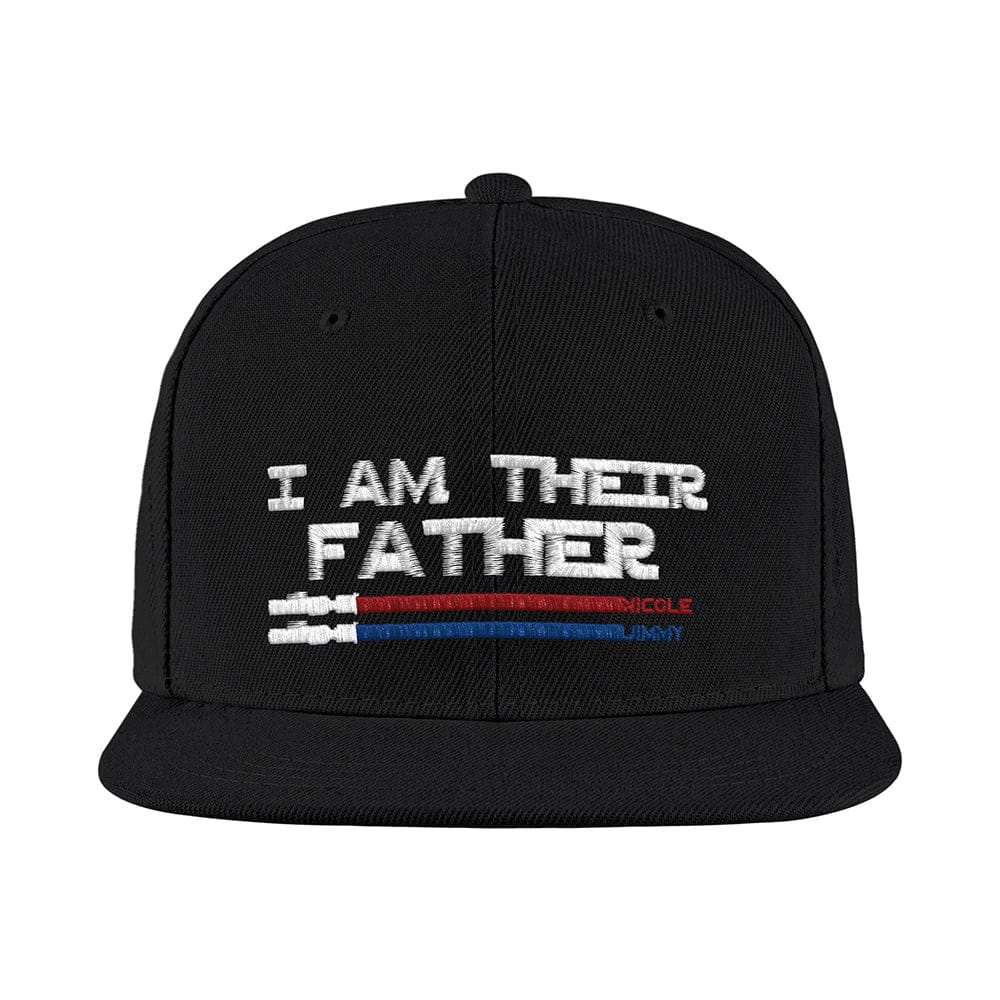 Personalized Light Saber I Am Their Father Baseball Cap Gifts for Father
