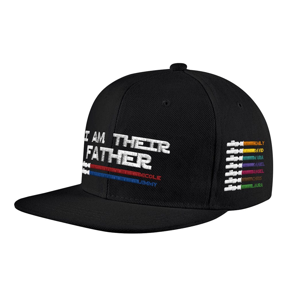 Personalized Light Saber I Am Their Father Baseball Cap Gifts for Father