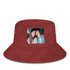 Custom Photo Bucket Hat Personalized Summer Sun Hat Fisherman Cap