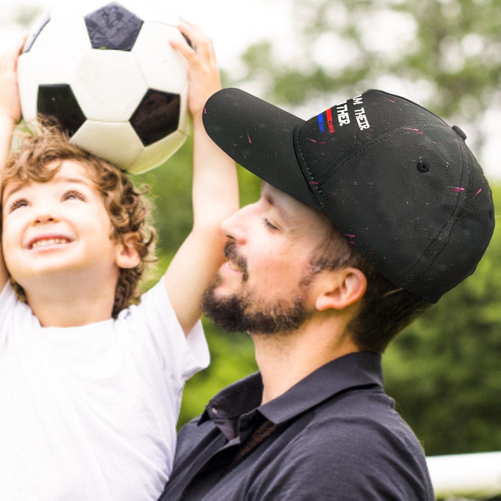 Personalized Light Saber I Am Their Father Starry Sky Baseball Cap Gift for Father