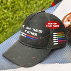 Personalized Light Saber I Am Their Father Starry Sky Baseball Cap Gift for Father
