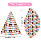 Personalized Face Party Hats Funny Birthday Hats Party Decorations Supplies for Adults and Kids