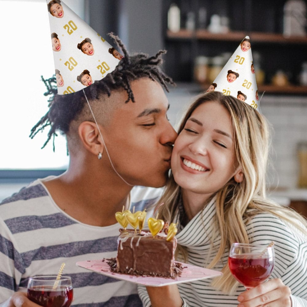 Personalized Party Hats Funny Birthday Party Decorations Supplies for Adults and Kids