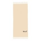 Personalised Winter Scarf Custom Name Unisex Scarf