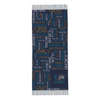 Custom Name Scarf Unisex Winter Scarf - 4 Colors