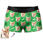 personalized face photo soft stretch comfort mens underwear gift for boyfriend