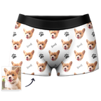 mens underwear personalized face photo funny romantic gift for boyfriend
