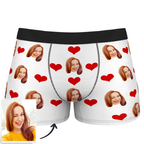 personalized face photo mens underwear funny romantic gift for boyfriend