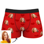 mens underwear personalized face photo funny romantic gift for boyfriend