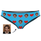 gifts for wife Valentine's Day Gift Heart - Custom Face Panties Underwear detail 4