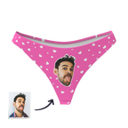 Sweet Heart - Women's Popular Custom Face Thong Pantie Underwear