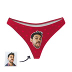 Sweet Heart - Women's Popular Custom Face Thong Pantie Underwear