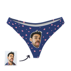 Sweet Heart - Women's Popular Custom Face Thong Pantie Underwear