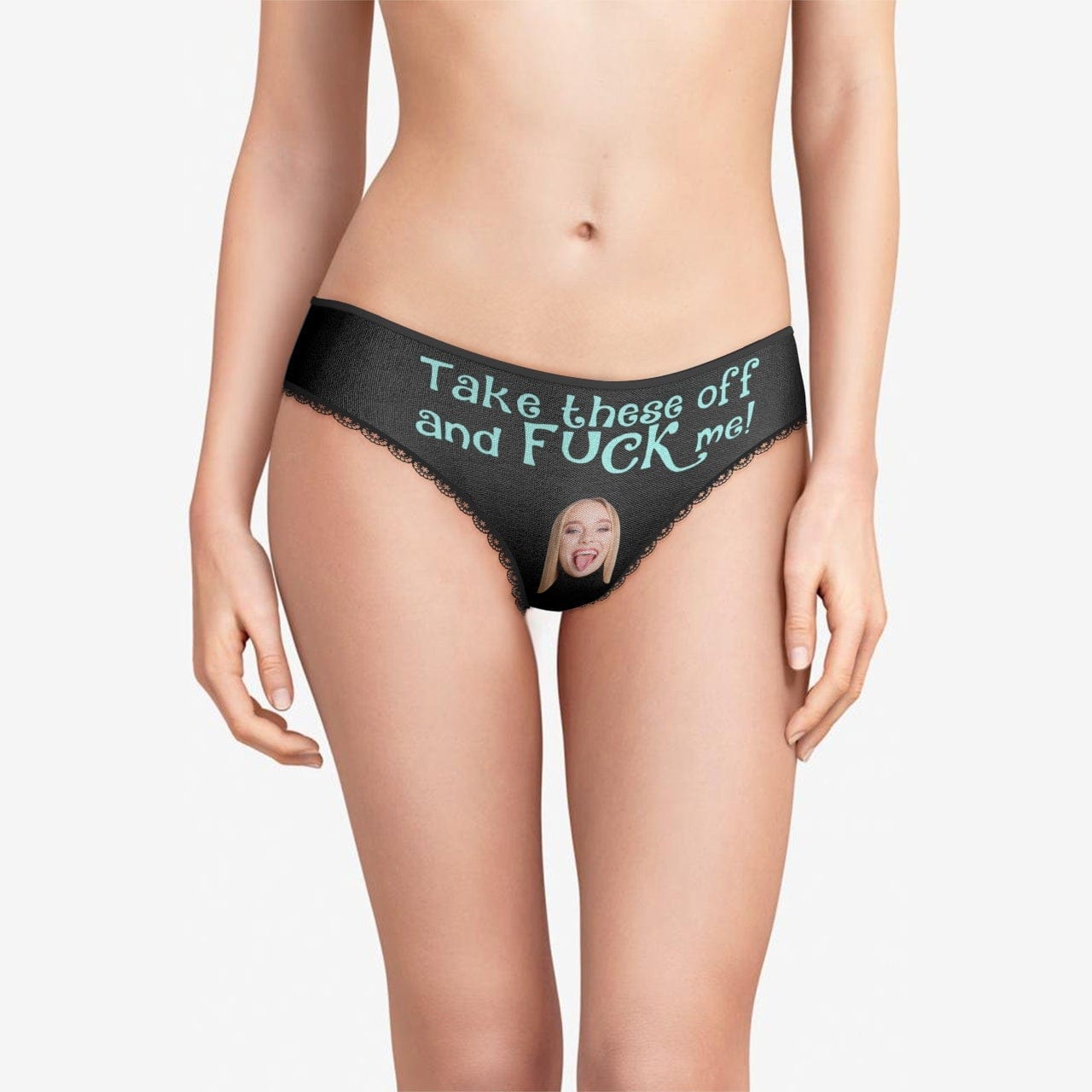 gifts for wife Eternal Love - Custom Decor - Panties Face Panties Personalized Valentines Day Gifts - gifts for wife - Christ