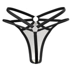 gifts for wife Love Her Always - Heartfelt Gift - Face Thong Leopard Zipper Face Funny Sexy Thongs Personalized Female Boxer
