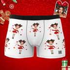 soft stretch comfort mens underwear gift for boyfriend custom style