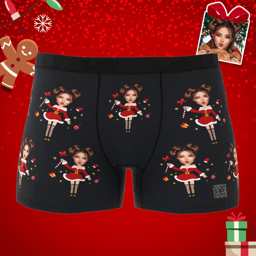 mens underwear soft stretch comfort holiday surprise gift for boyfriend custom style
